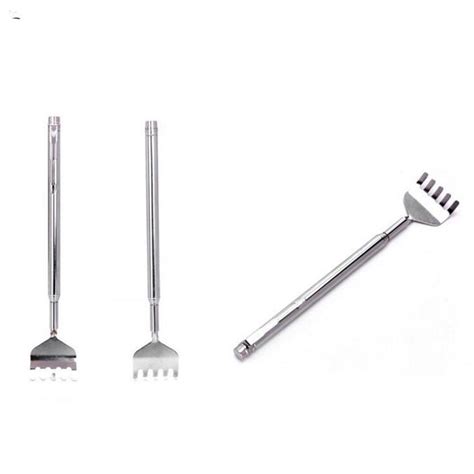 Back Scratcher Extendable Telescoping Compact Stainless Steel Portable Massage And Relaxation F801