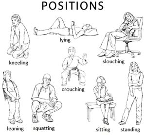 VOCABULARY Body Positions ENGLISH Your Way