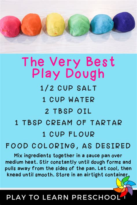 Best Playdough Recipe Without Cream Of Tartar Easy And Homemade 2024