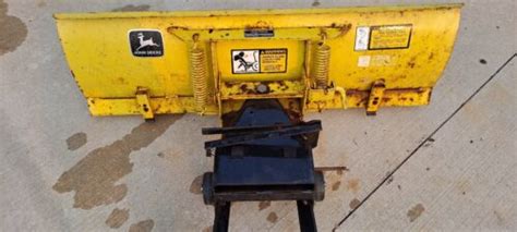 🚜 John Deere 46 Lawn Tractor Snow Plow Dozer Blade For 240 245 260 265