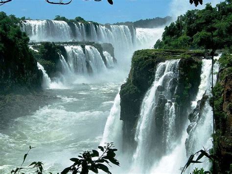 Iguazu Falls Argentina Brazil Lugares Incríveis Para Visitar