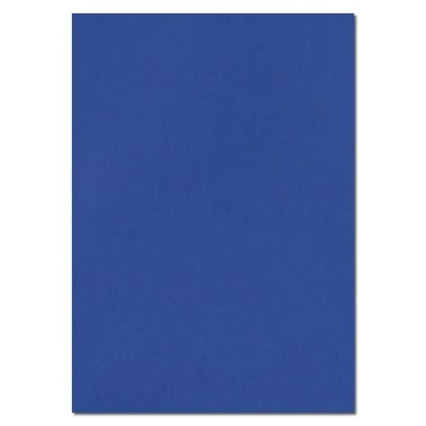 50 Blue A4 Sheets Victory Blue Paper 297mm X 210mm