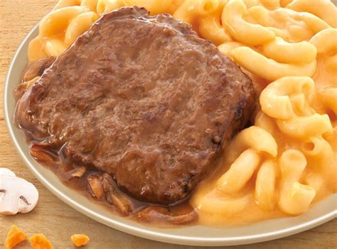 This chuck eye steak recipe has stood the test of time and remains one of my family's favorite meals. Salisbury Steak with Macaroni & Cheese | Dinner Meals ...