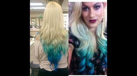 Dip Dye Hair Youtube Kool Aid Hair Dye How To Color Your Hair On A