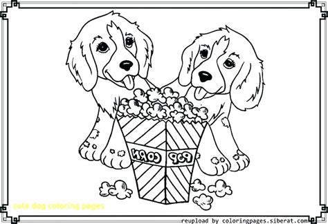 Cute Dog Coloring Pages To Print At