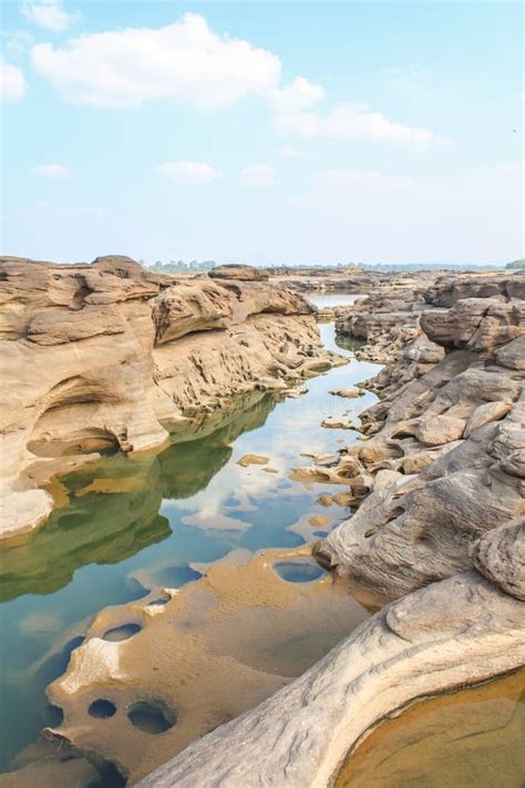 Sam Pan Bok The Grand Canyon Of Thailand Stock Image Image Of Amazing