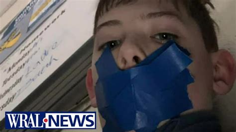 Mother Says Her Sons Mouth Was Taped By Johnston County Schools Teacher Youtube