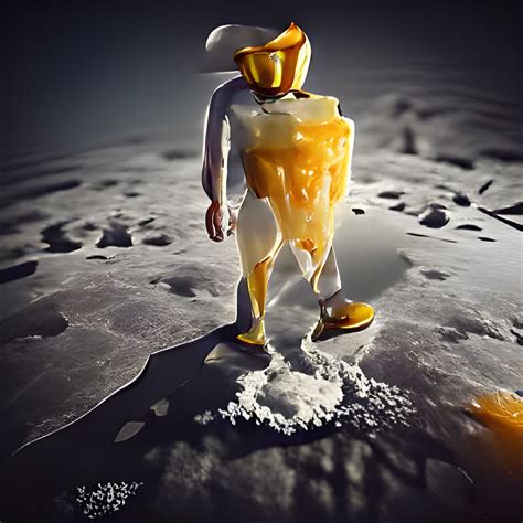 Man On The Moon Made Out Of Cheese Ai Generated Artwork Nightcafe