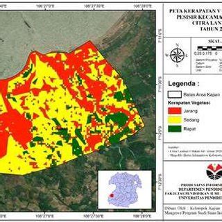 Analisis Sebaran Tutupan Vegetasi Menggunakan Citra Landsat Di My Xxx