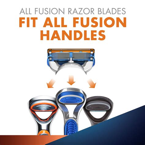 gillette fusion manual shaving razor blades 4s pack cartridge shajgoj