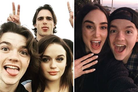 The Kissing Booth Joel Courtney Engaged To Mia Scholink Girlfriend