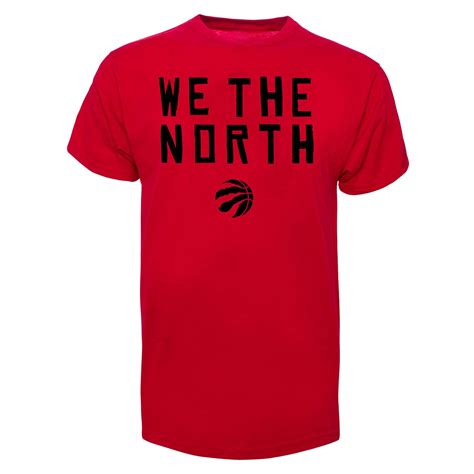 Toronto Raptors Nba 47 We The North T Shirt Red Sportbuff