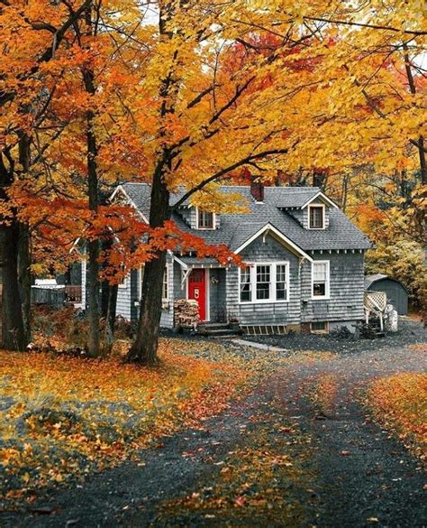 Pin By Carmen Carlyle On Autumn Beautiful Homes Autumn Cozy Autumn