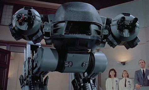 The 1987 Robocops Ed 209 The Movies Greatest Badass Robot Film
