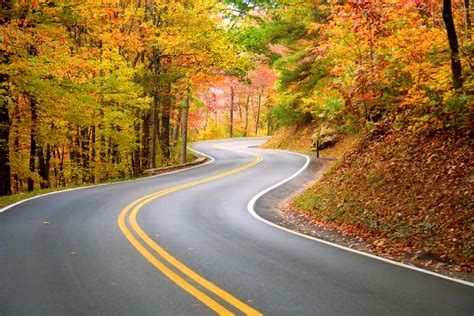 Falling Leaves And Changing Colors Fall Foliage Road Trips