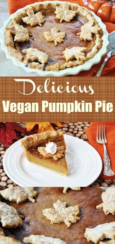 Delicious Vegan Pumpkin Pie Is On The Table