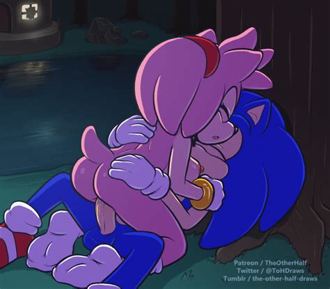 Rule 34 2018 5 Fingers Amy Rose Animal Ears Animated Anthro Anthro On
