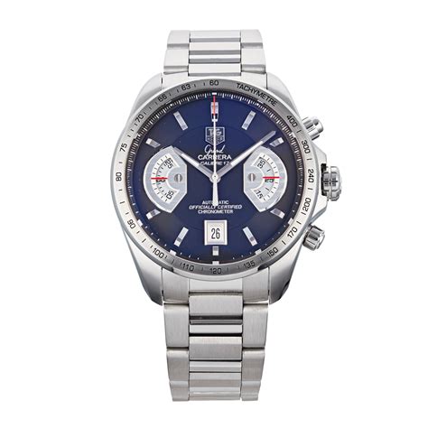 Find great deals on ebay for tag heuer grand carrera chronograph. Pre-Owned TAG Heuer Grand Carrera Mens Watch CAV511A | Pre ...