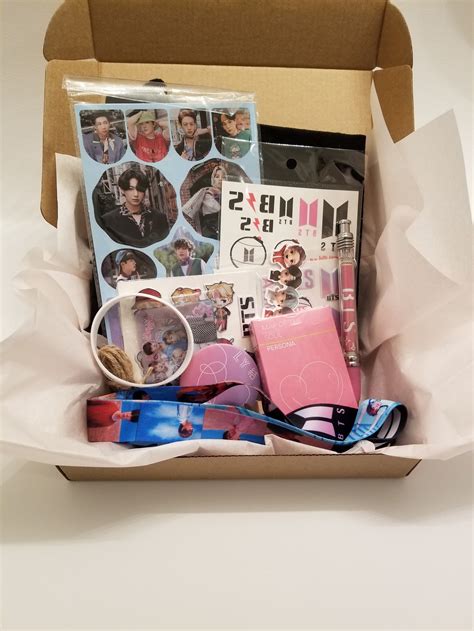 Bts Mystery Box K Pop Mystery Box T Box Includes Random Etsy