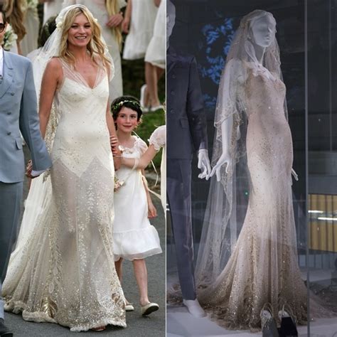 The singer first shared a gif that showed her playing with her veil, which featured. From Kate Moss to Gwen Stefani: Celebrity wedding dresses ...