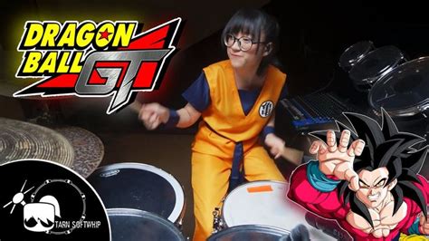 Dragon Ball Gt Op Dan Dan Kokoro Hikareteku Drum Cover Tarn