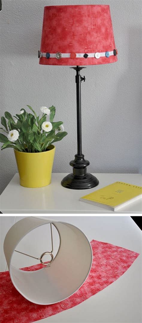 21 Clever Diy Lampshade With Fabric Makeover Ideas And Tutorials