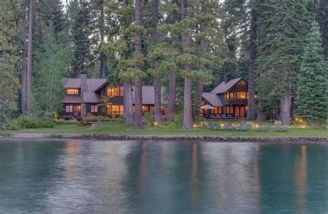 Lake Tahoe Waterfront Estate Asks 45 Million Mansion Global