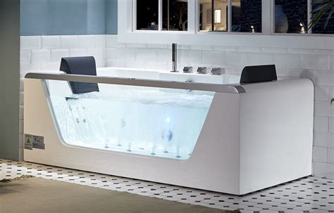 You can easily compare and choose from the 10 best whirlpool bathtubs for you. EAGO AM196ETL 6 ft Clear Rectangular Acrylic Whirlpool ...