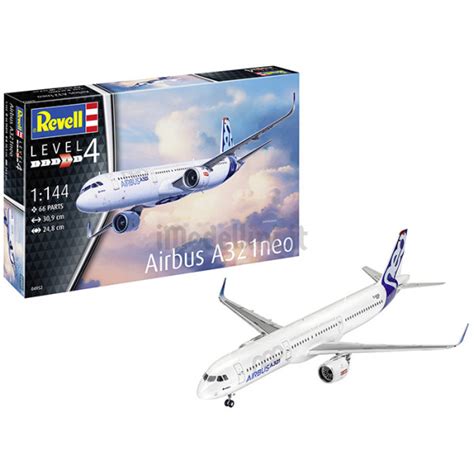 Revell 64952 Model Set Airbus A321 Neo Kit 1 144