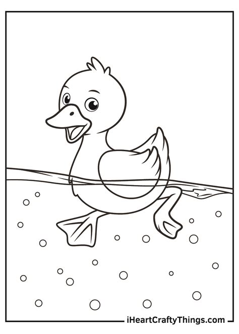Duck Coloring Page Updated 2022 Coloring Home