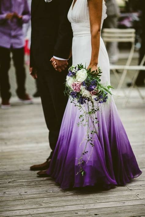 Pin By Jodi Bieler On Purple Country Style Wedding Dresses Purple