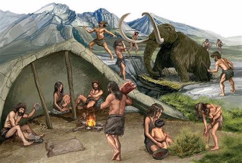 Prehistoria Edad De Piedra Ento
