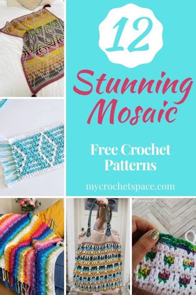 Free Mosaic Crochet Patterns My Crochet Space