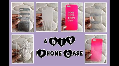 Maybe you would like to learn more about one of these? DIY: 6 IPHONE CASES ☯ - YouTube