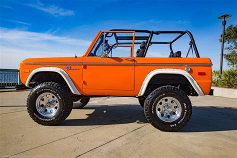 Burnt Orange Ford Bronco