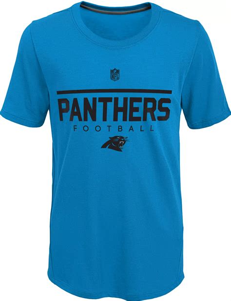 Nfl Team Apparel Youth Carolina Panthers Ultra Blue T Shirt Big Apple