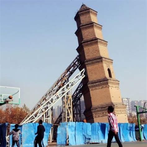 Chinas Leaning Tower Stable At Present South China Morning Post
