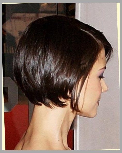 The Stylish Katie Holmes Bob Haircut Back View Intended For Elegance