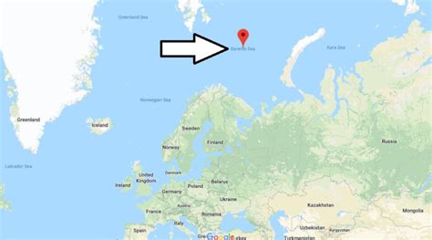Where Is The Barents Sea Located On A Map