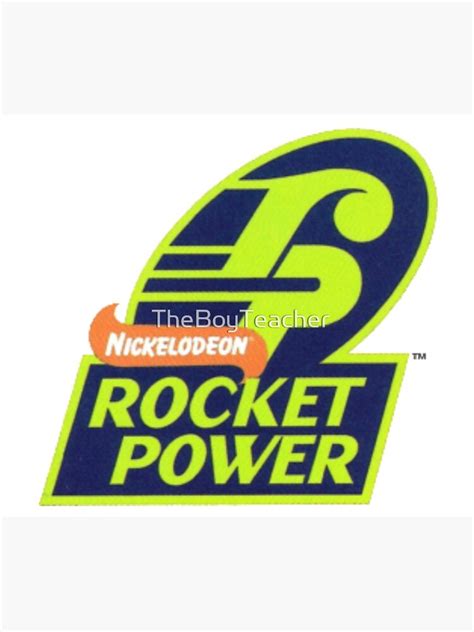 Rocket Power Logo Art Print By Theboyteacher Redbubble