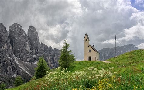 Selva Di Val Gardena Italy Dolomites Wallpaper 3000x1875 125259