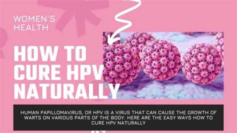 10 easy ways how to cure hpv naturally 2023