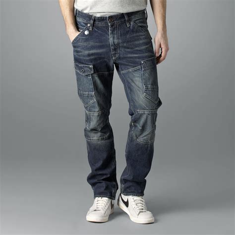 G Star Raw Tapered Jeans In Blue For Men Lyst