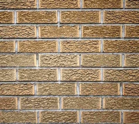 Brick Wall Yellow Blonde Background Image Wallpaper Or Texture Free