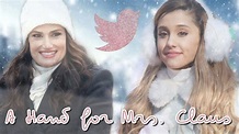 Idina Menzel ft. Ariana Grande - A Hand For Mrs. Claus (lyrics) - YouTube
