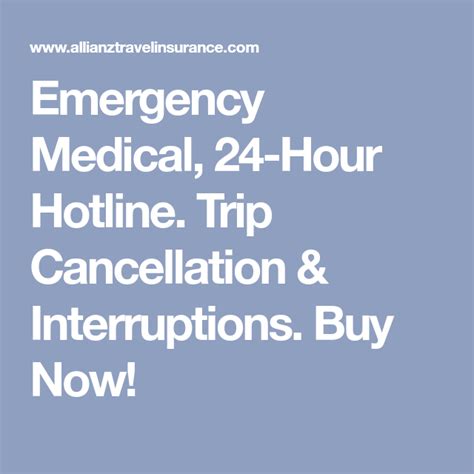 Even if you already have medical insurance back home, it may not cover you when traveling outside the united states, or if it does cover you that this can be bought separately or as part of your travel health insurance policy. Emergency Medical, 24-Hour Hotline. Trip Cancellation & Interruptions. Buy Now! | Travel ...