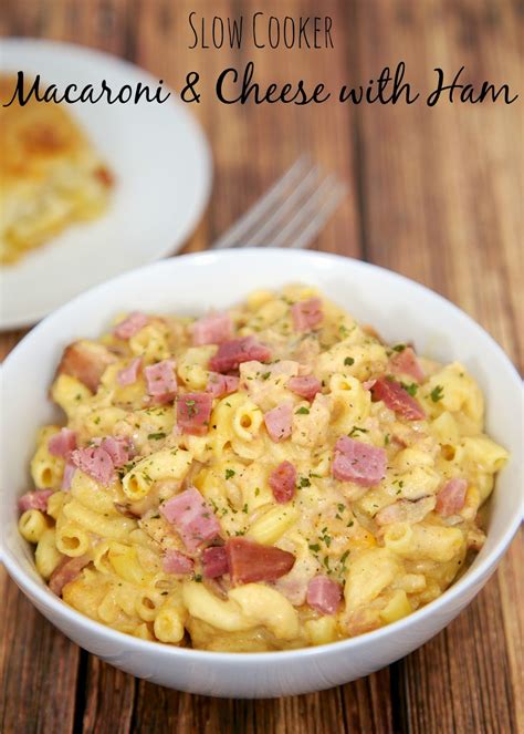 American cheese, white sauce mix, parmesan cheese, ham, black pepper and 3 more. Slow Cooker Macaroni & Cheese with Ham | Plain Chicken®