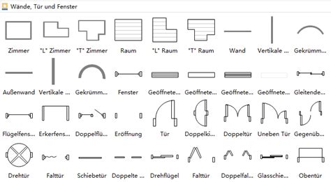Check spelling or type a new query. Symbole für Baupläne - Wand, Tür und Fenster