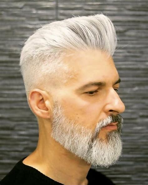 Transform Your Look Stylish Mens Haircut Ideas For Grey Hair That Will