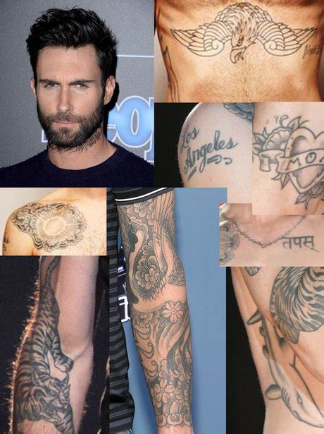Adam Levine Addicted To Ink 12 Celebrities Obsessed With Tattoos